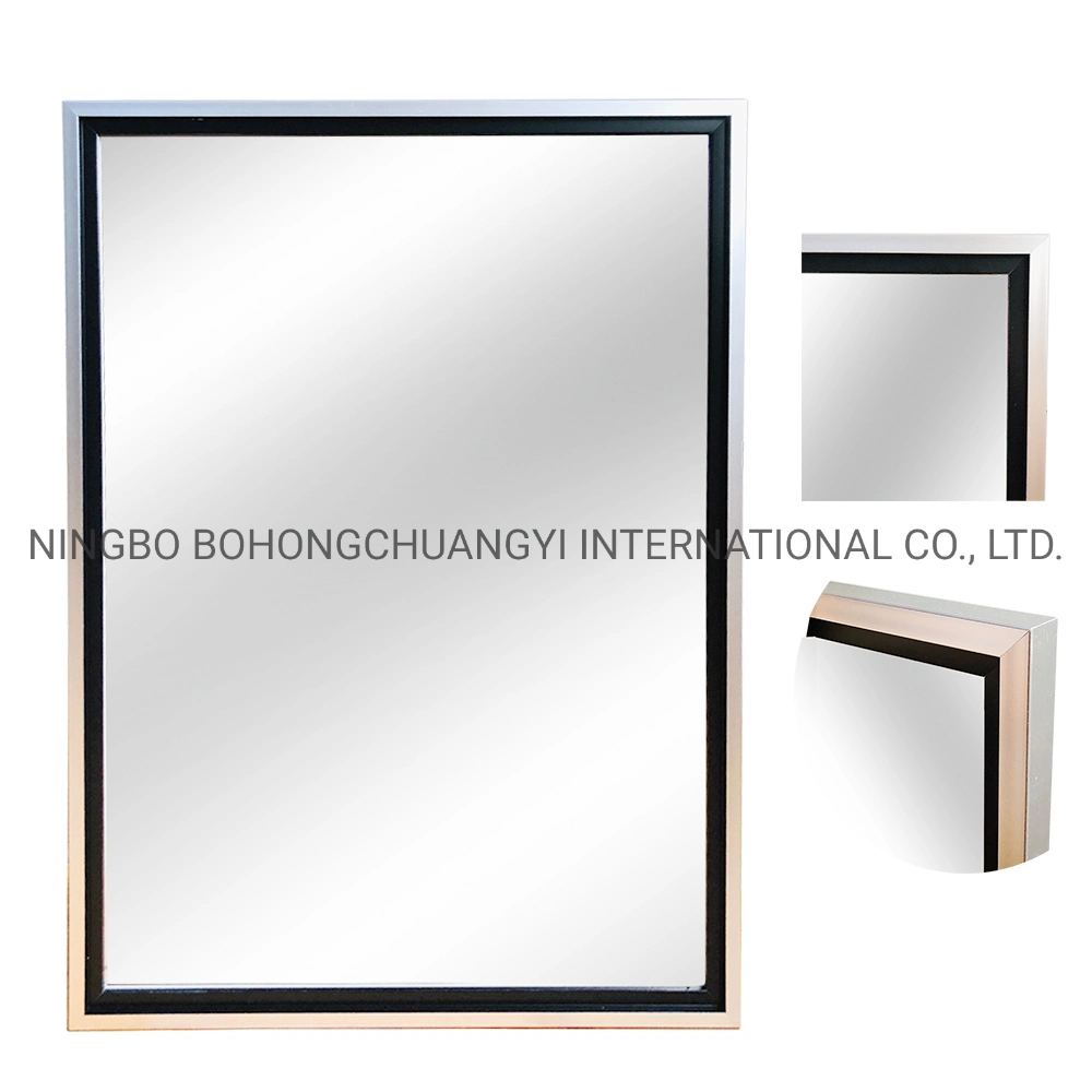 Wholesale New Customize Plastic Decorative Wall Mirror Bathroom Glass Mirror for Home Decoration